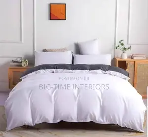 6pcs Silk 6*6 Duvet- White