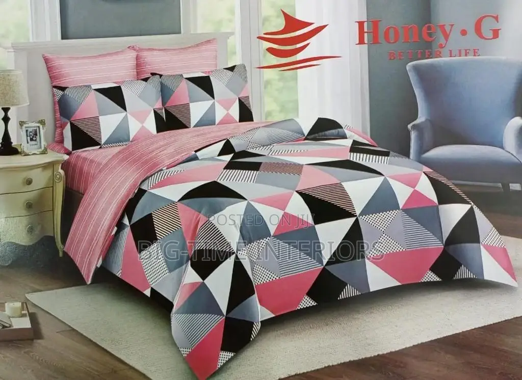 10pcs Duvet Set- Pink