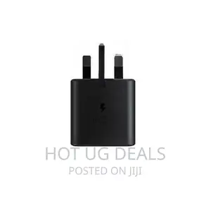 45w Samsung Galaxy C-c Fast Wall Charger - Uk Plug - Black