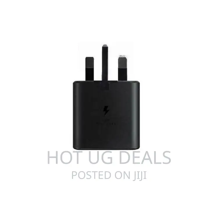 45w Samsung Galaxy C-c Fast Wall Charger - Uk Plug - Black