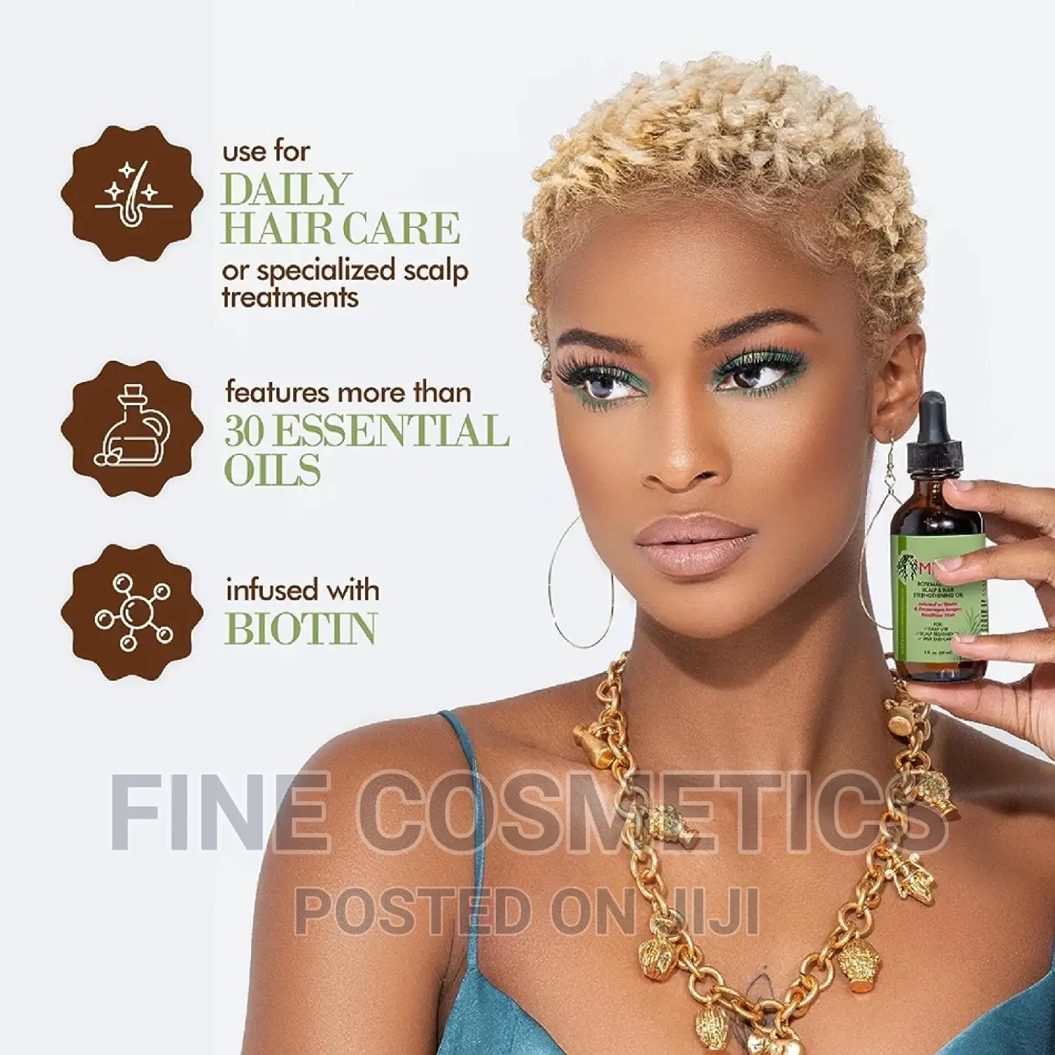 Mielle Rosemary Mint Scalp and Hair Strengthening Oil