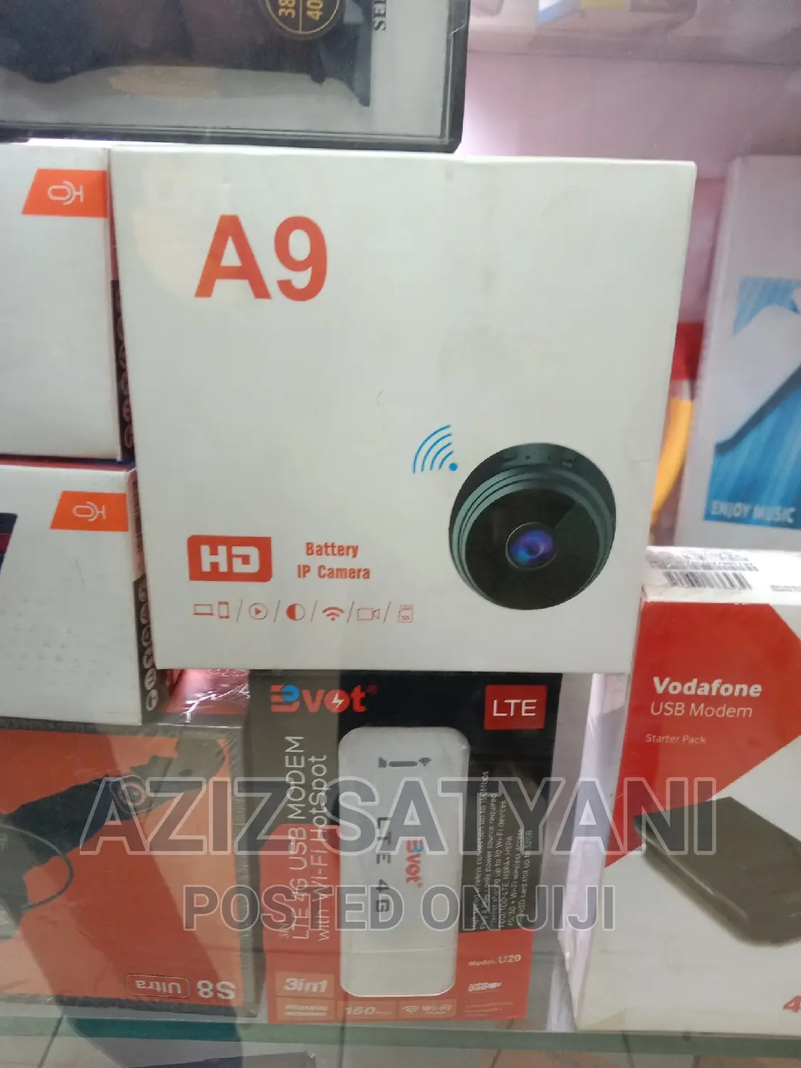Spy A9 Mini Camera Wifi 1080P HD IP Camera Home