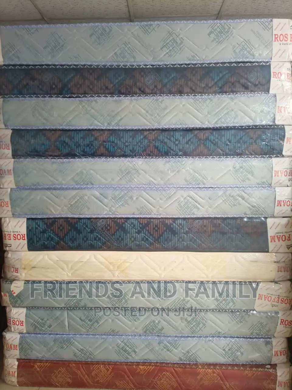 Rose Foam Mattress 6*4*6.Inches