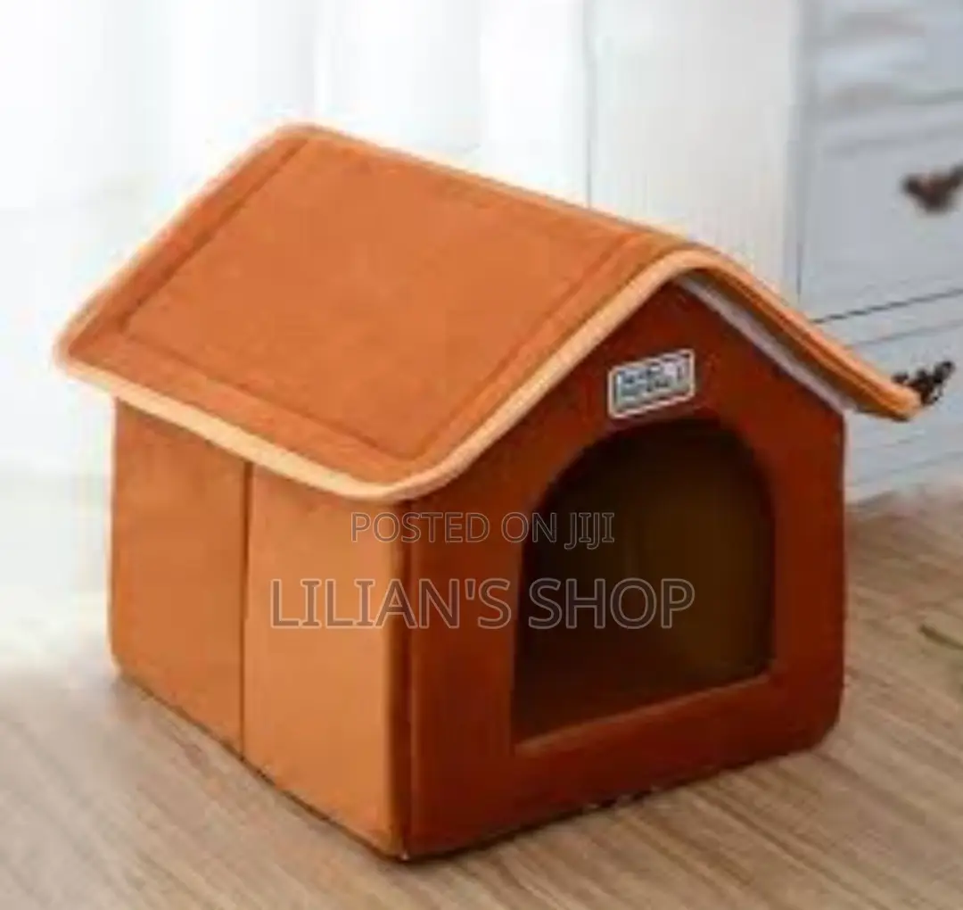 Foldable Pet House With Asoft Mat