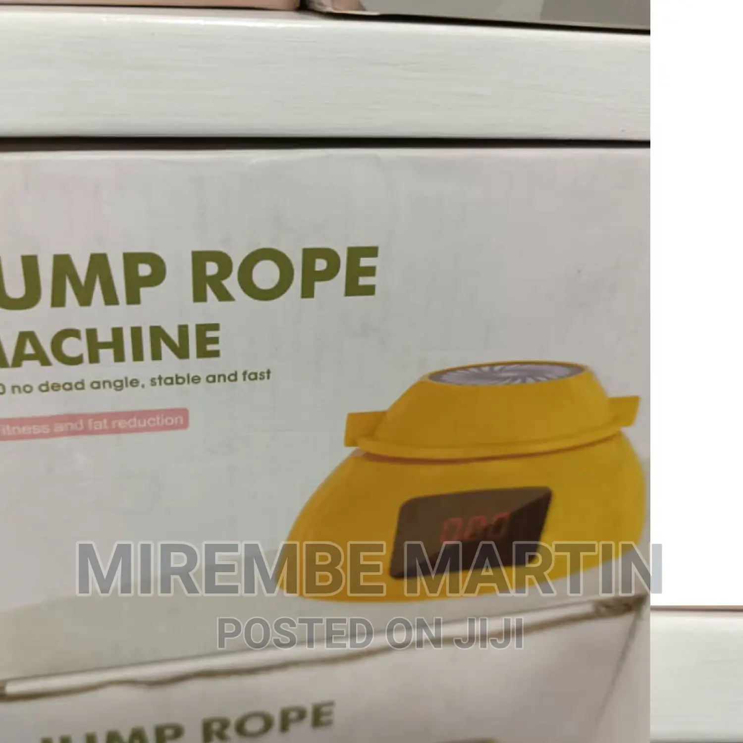 Yellow in Color Jump Rope Machine