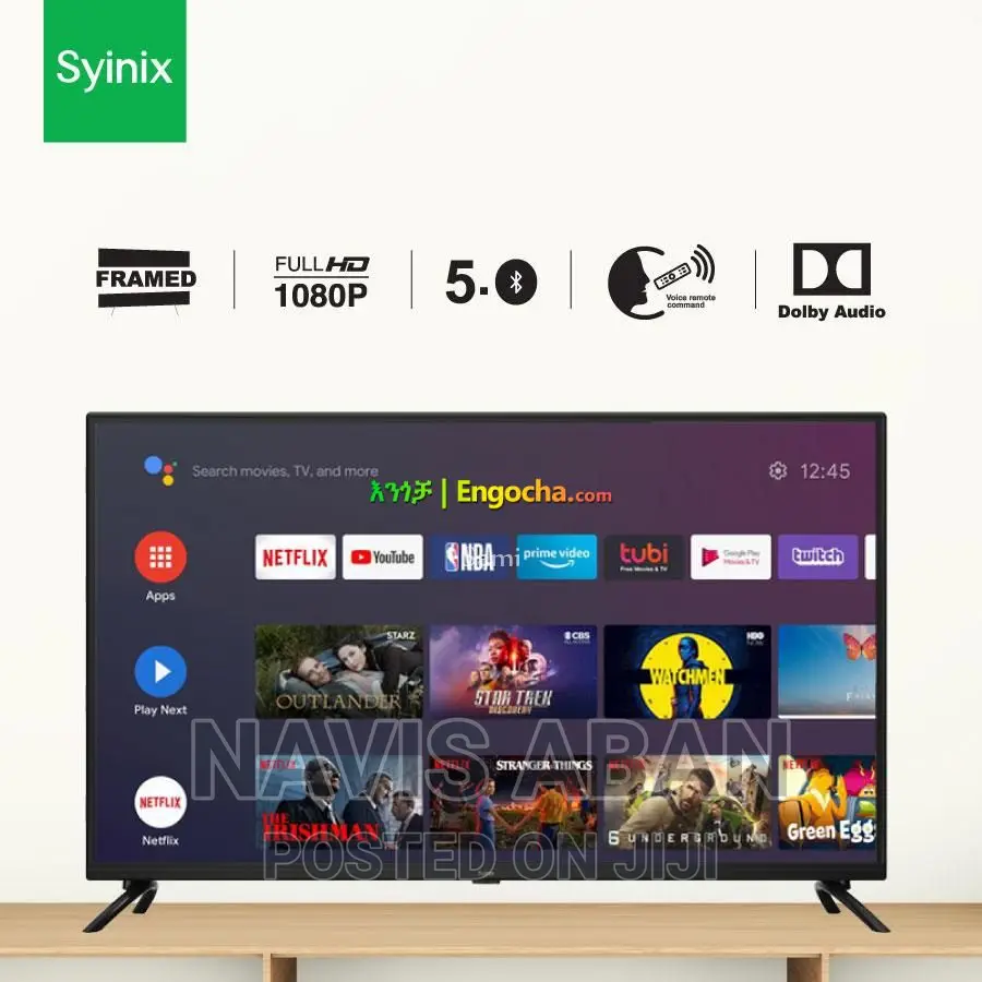 Syinix 43 Inches Smart Tv