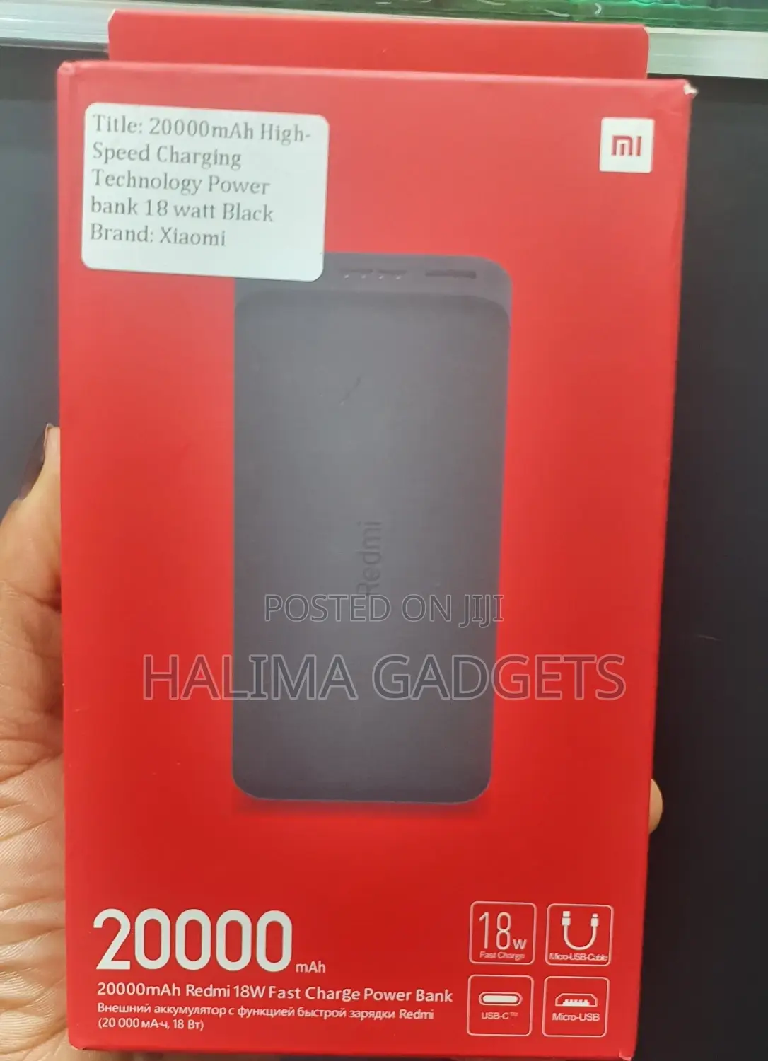 Remdi Power Bank 20000mah