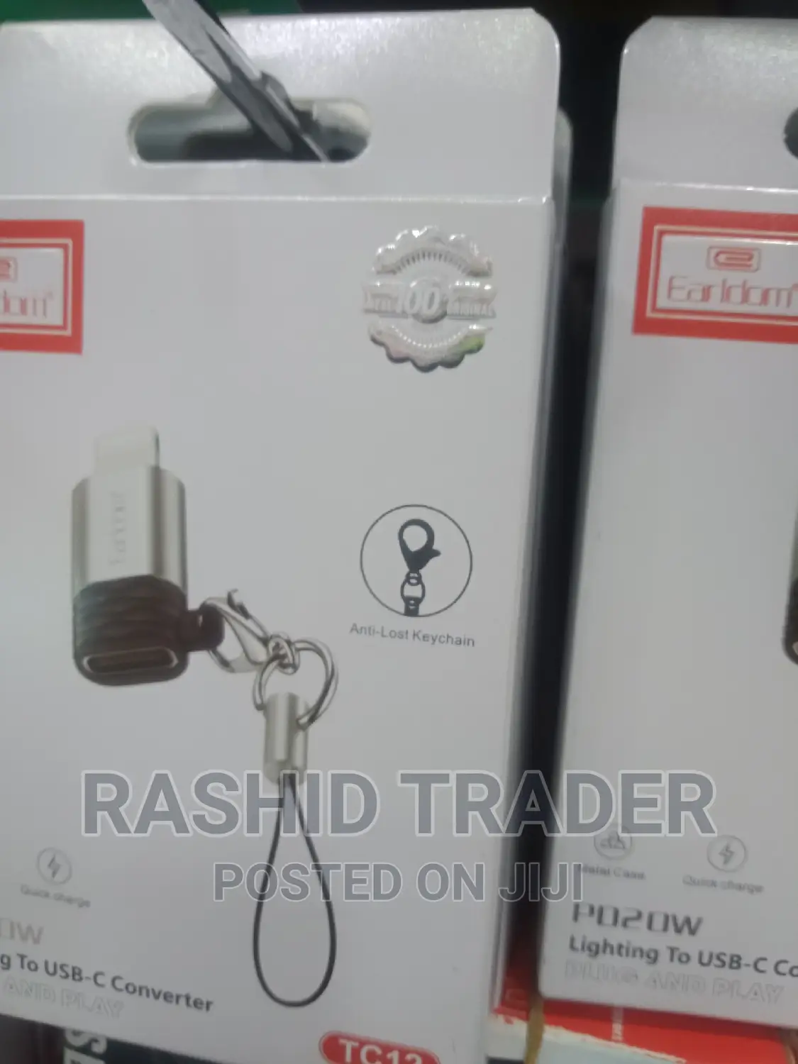Lighting to Usb C Converter