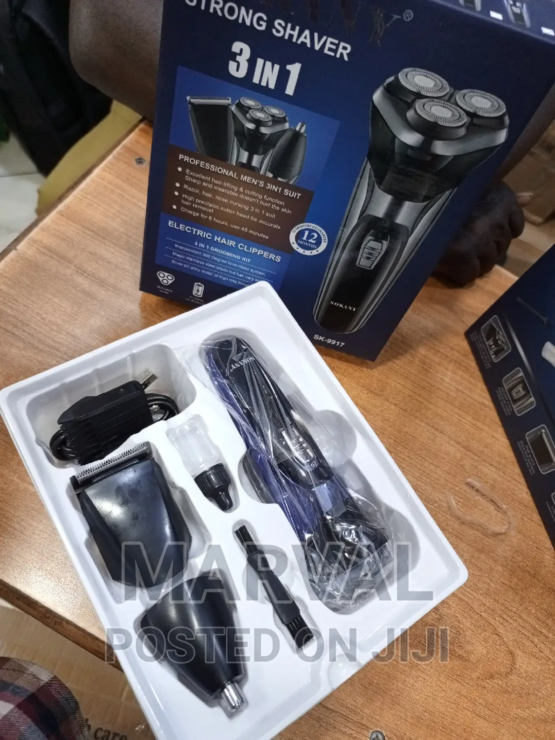 3 in 1rechargable Strong Shaver