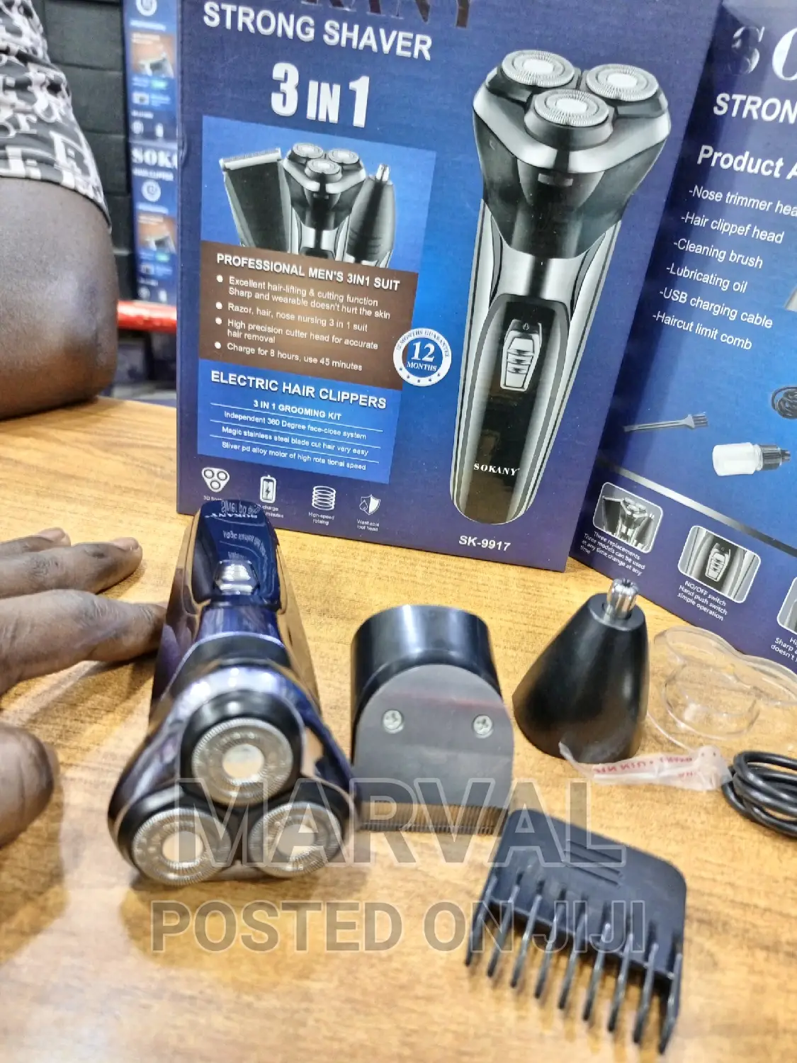 3 in 1rechargable Strong Shaver