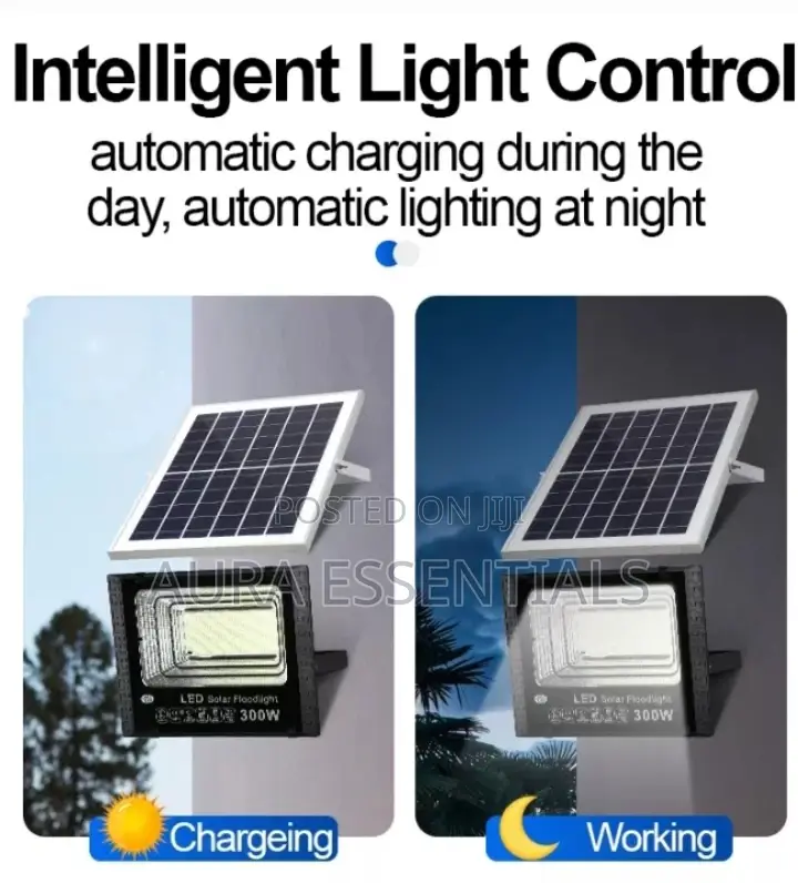 300 Watts Solar Flood Light