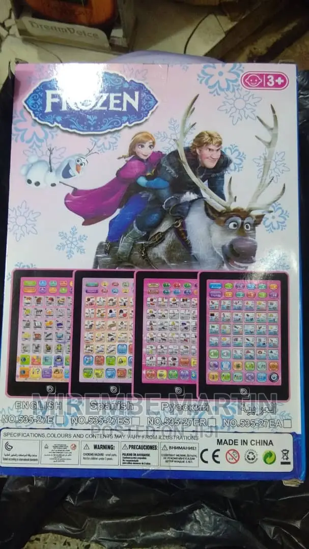 Kids Frozen Toy Tablet