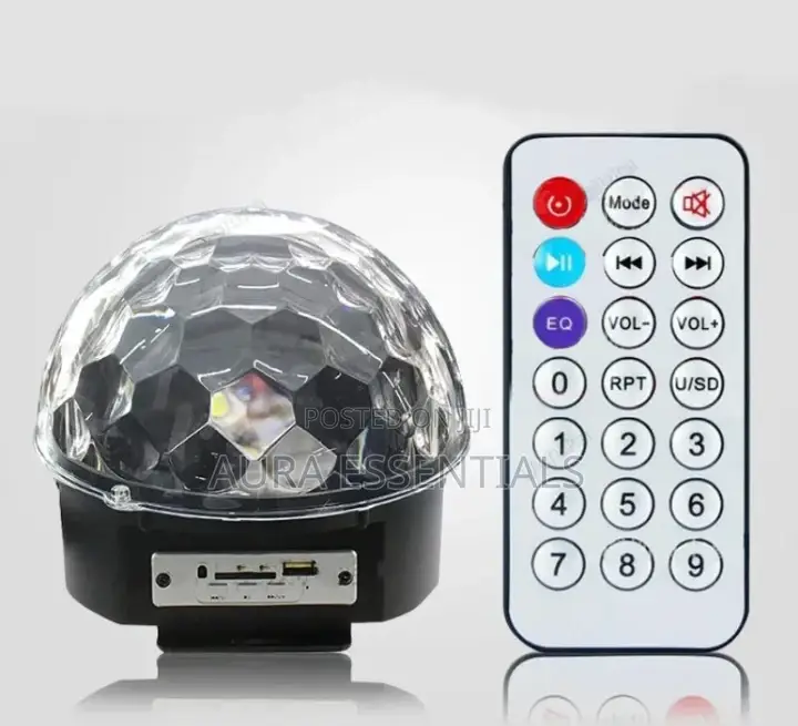 LED Crystal Magic Ball Light