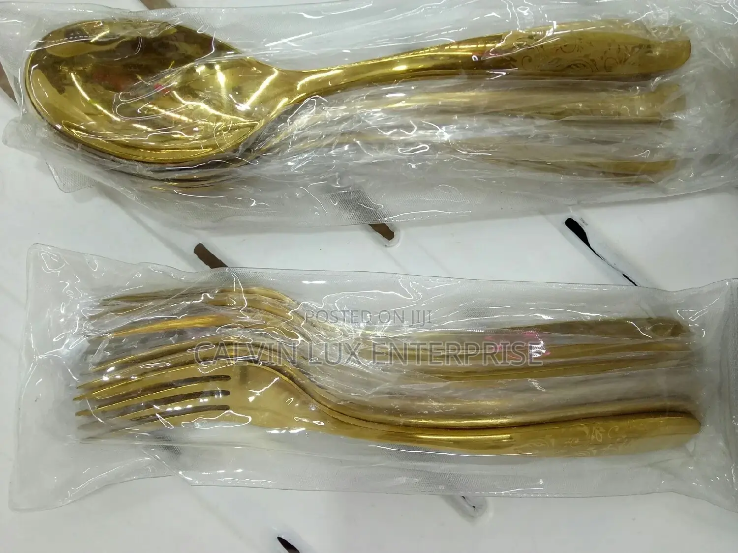 Folks and Spoons Gold 6/6