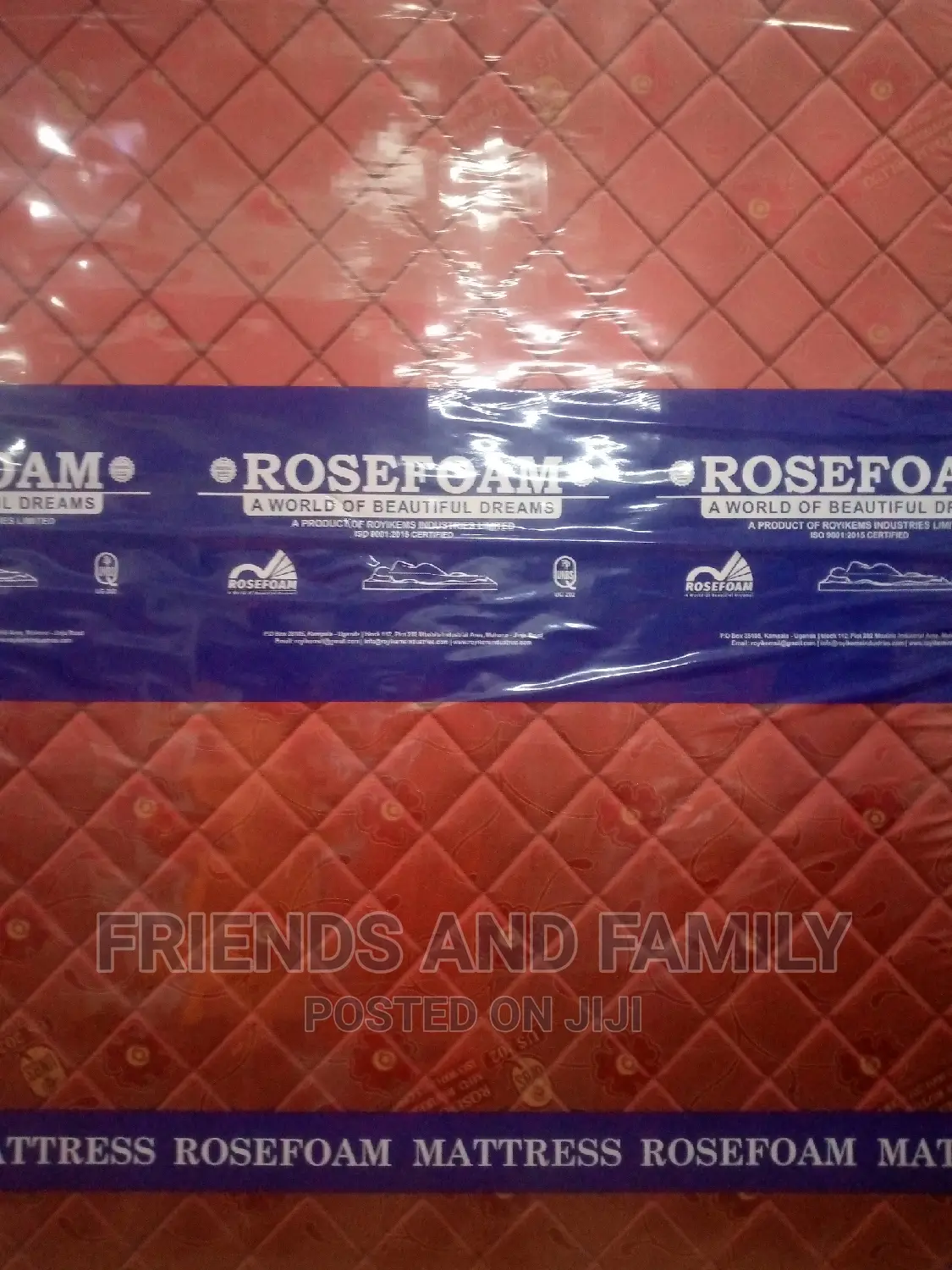 Rose Foam Mattress 6*5*6.Inches