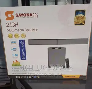 Sayonapps Home Theatre System Soundbar With Super Bass-black