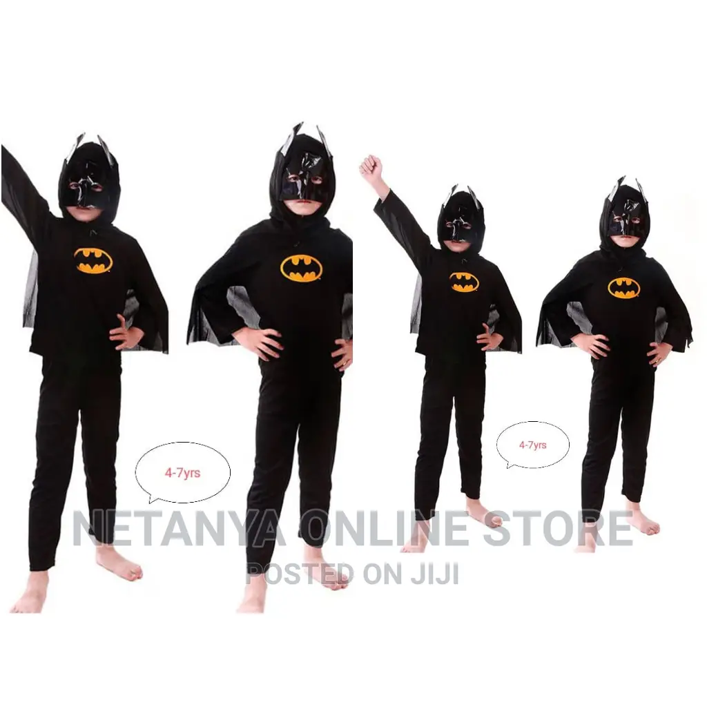 4-7yrs Batman Outfit