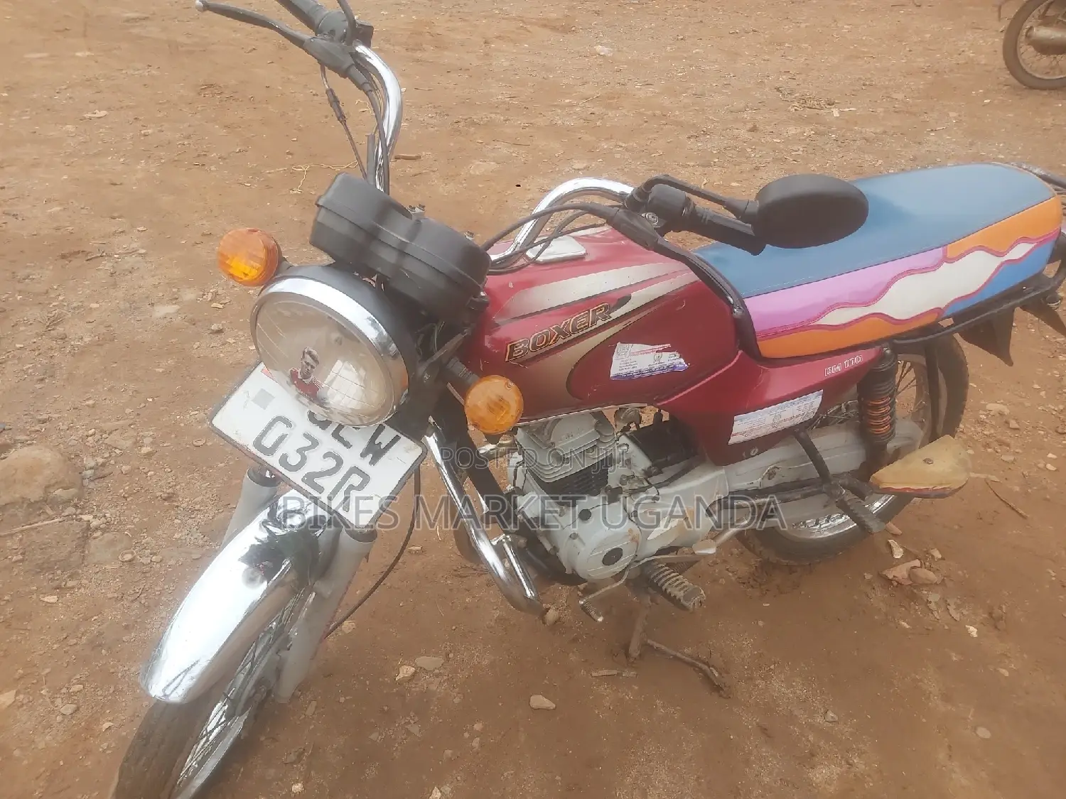 Bajaj Boxer 100 2018 Red