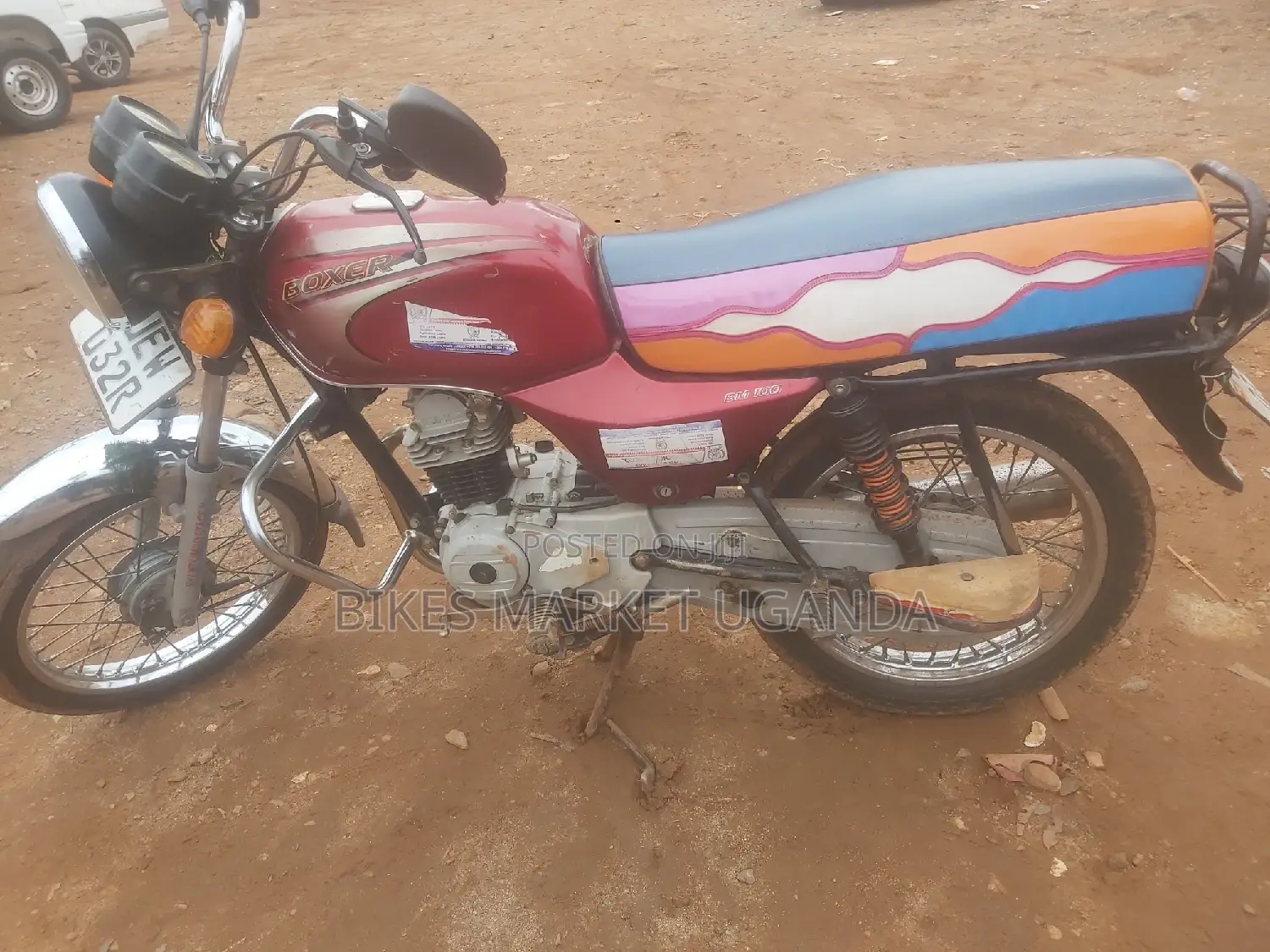 Bajaj Boxer 100 2018 Red
