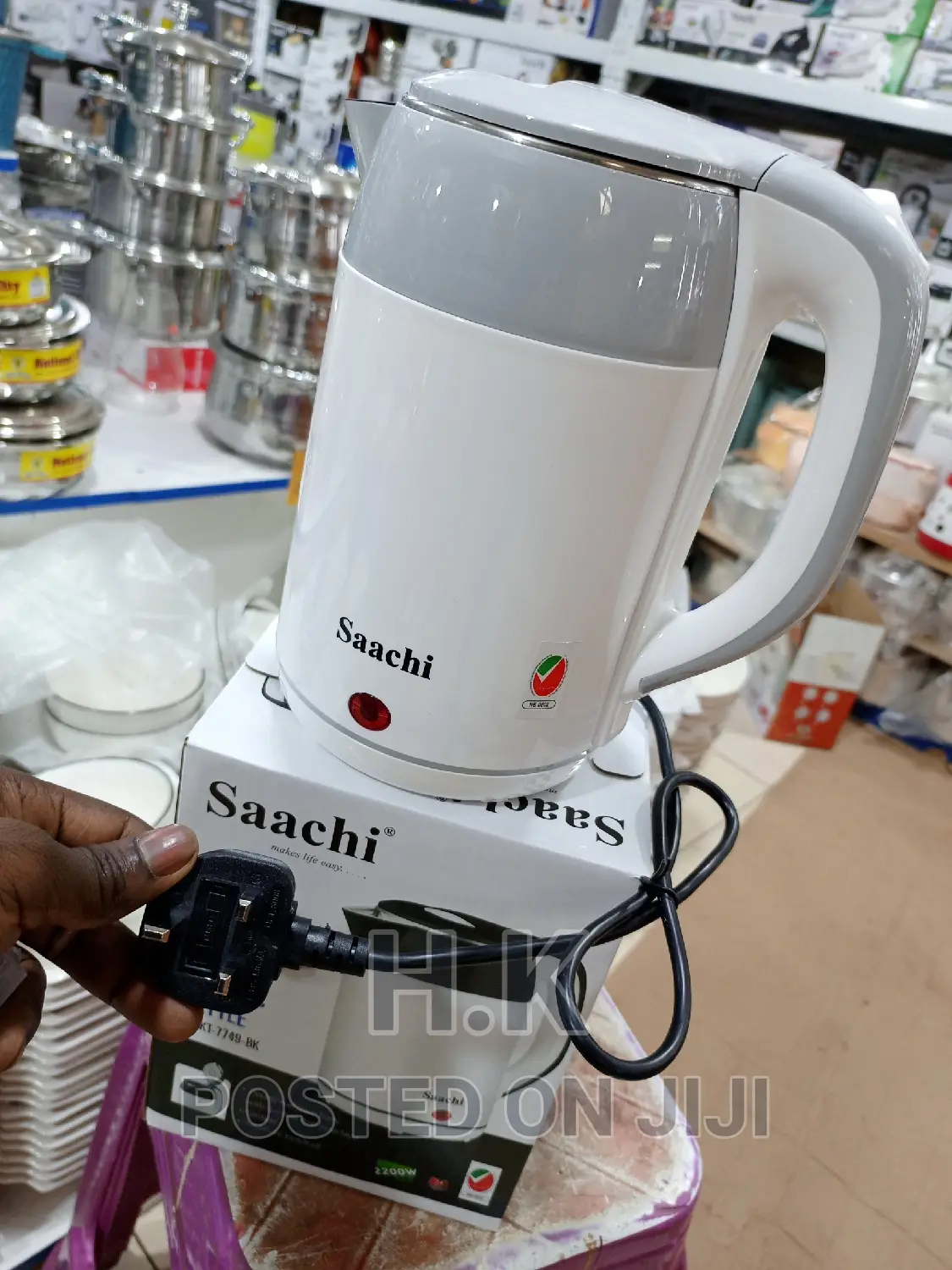1.8L Saachi Cordless Kettle