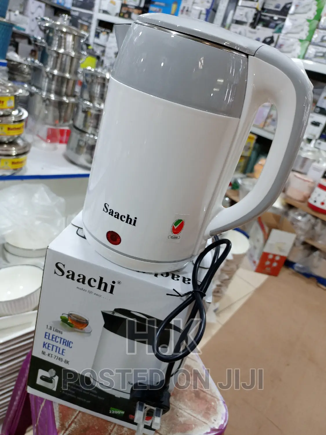 1.8L Saachi Cordless Kettle