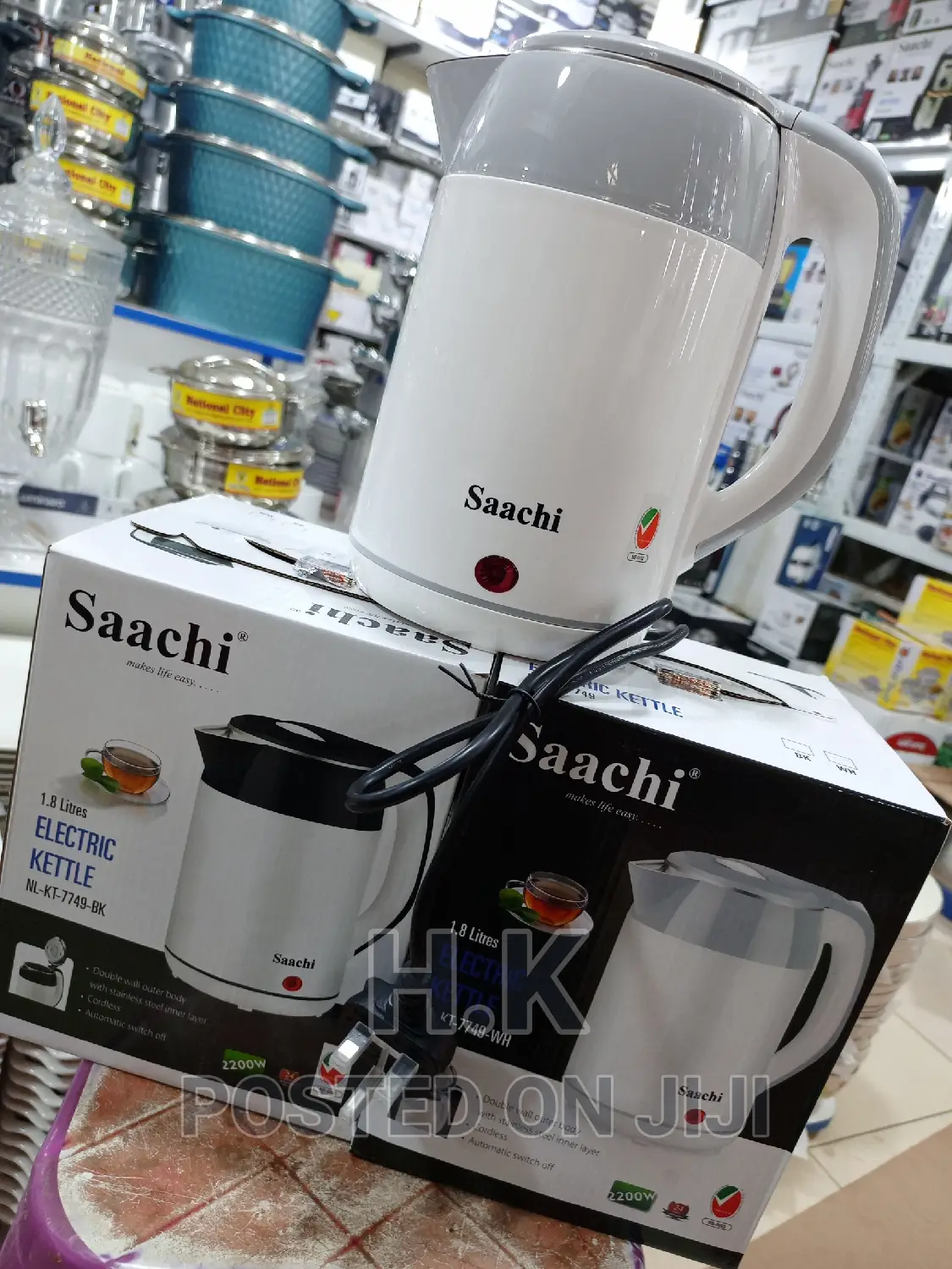 1.8L Saachi Cordless Kettle