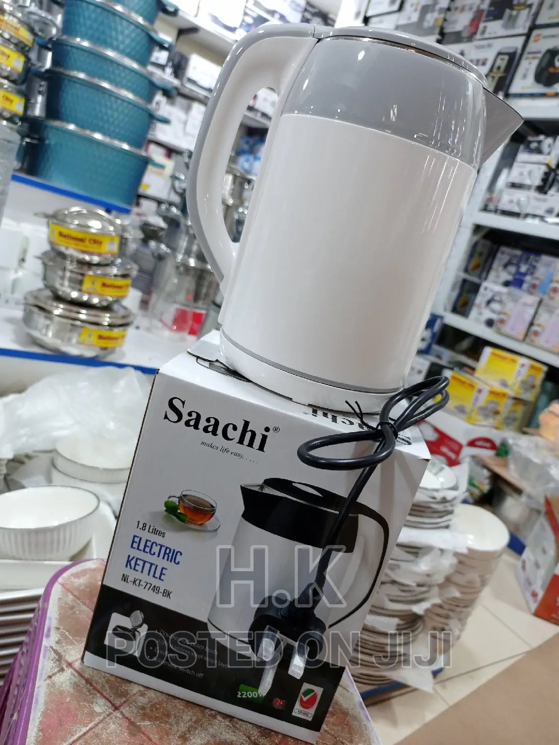 1.8L Saachi Cordless Kettle