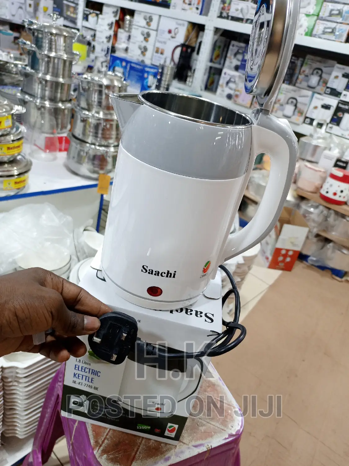 1.8L Saachi Cordless Kettle