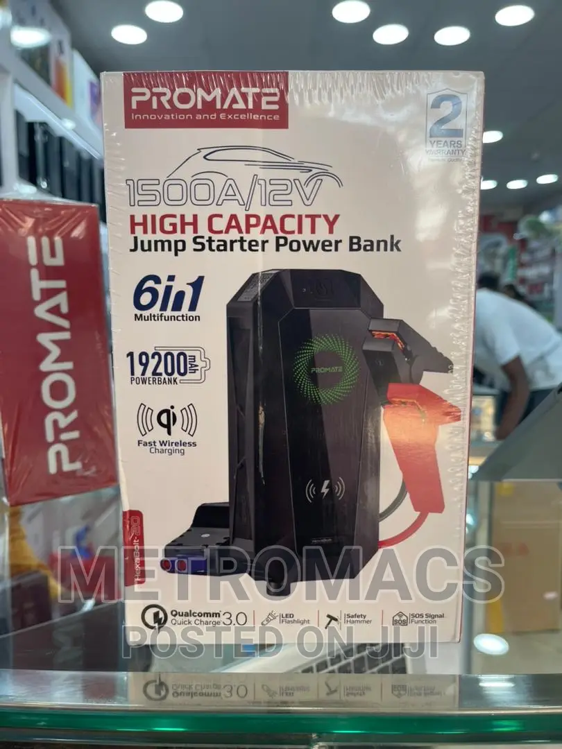 PROMATE High Capacity Car Jump Starter Power Bank