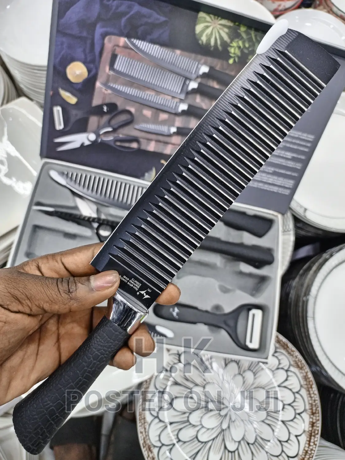 6pc Professional Kitchen Knife Set, ABS Handle