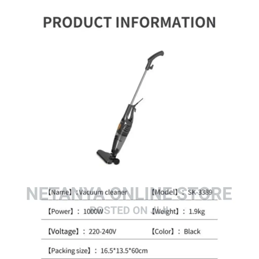 Sokany 2in1 Vacuum Cleaner Sk-3389