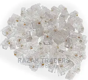RJ11 Plug Phone Cord Connectors 6P2C RJ-11