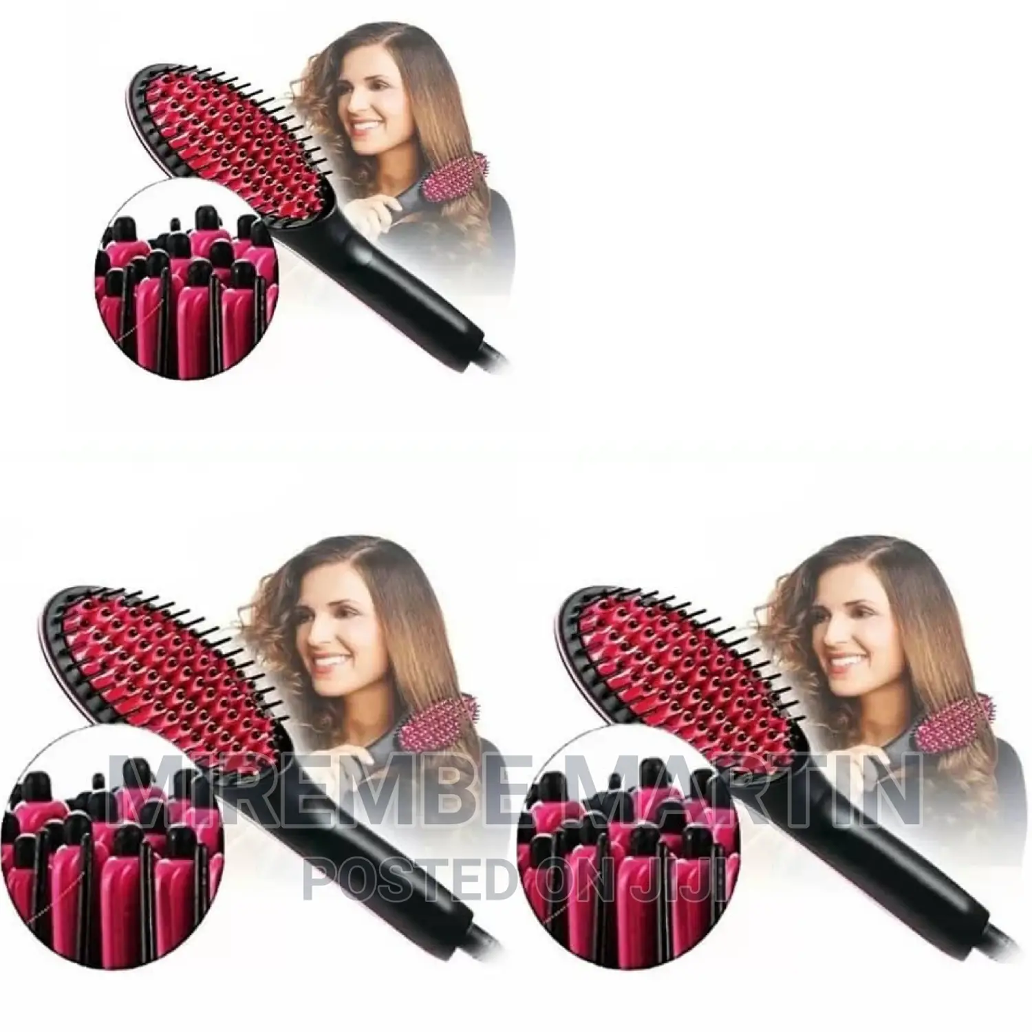 Simply Hair Straightener Brush for Lady's