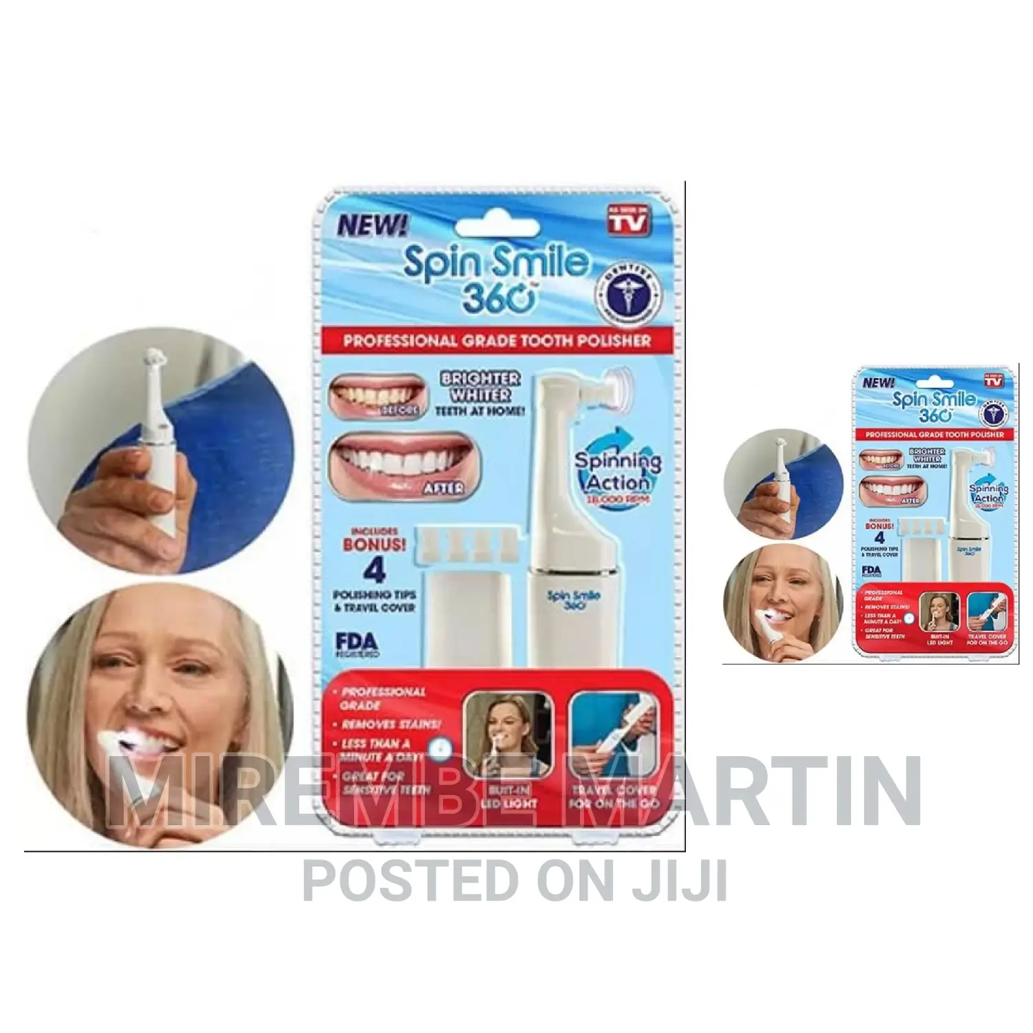 Professional Spin Smile Toothbrush