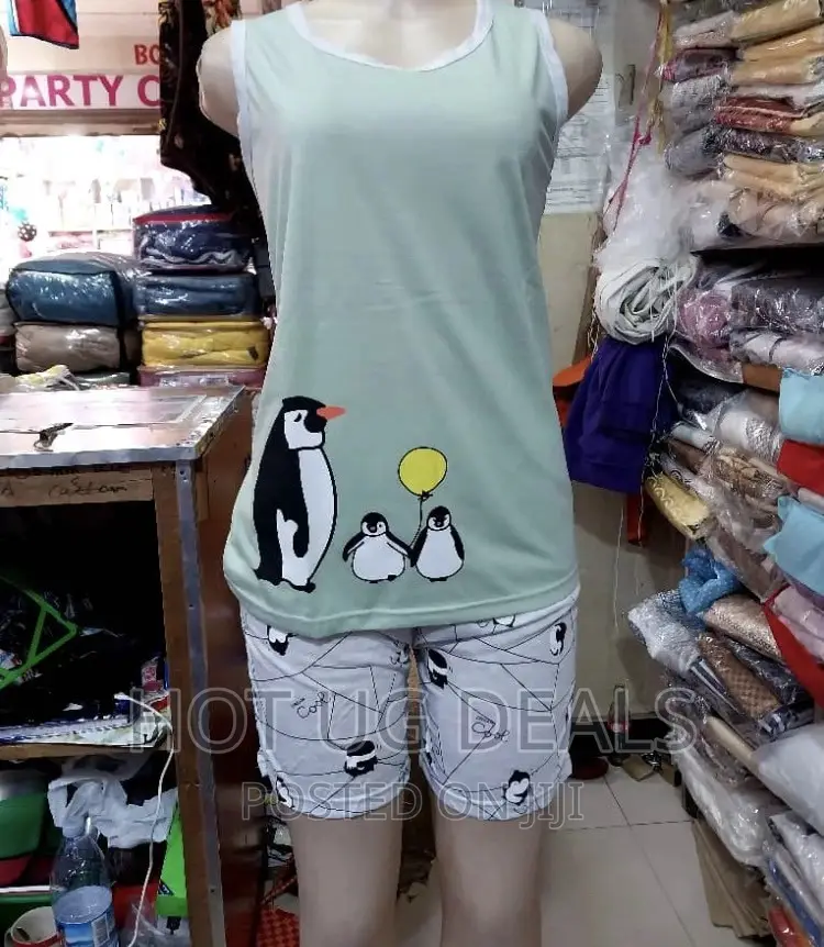 2pc Cotton Ladies Night Wear - Designs and Color Varies