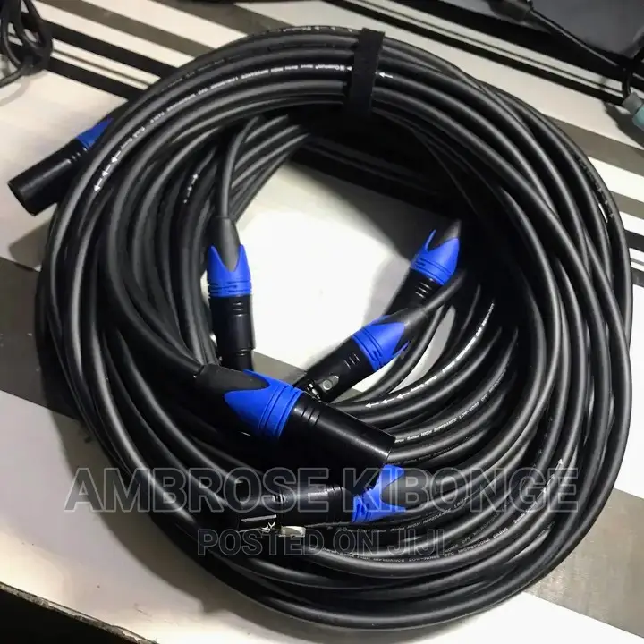 Standard Quality XLR Microphone Cables From 4mitres Plus+