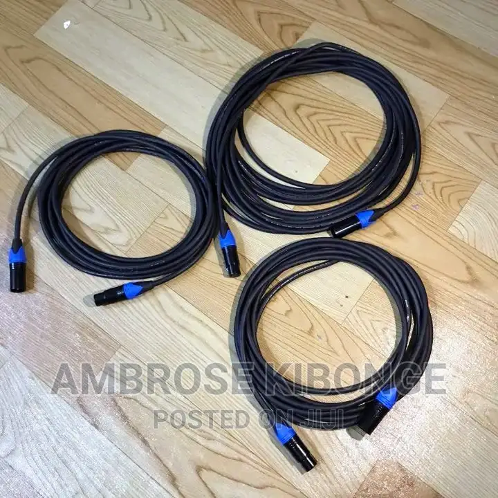 Standard Quality XLR Microphone Cables From 4mitres Plus+