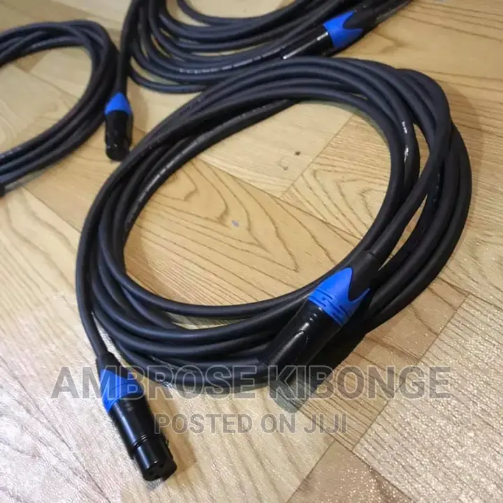 Standard Quality XLR Microphone Cables From 4mitres Plus+