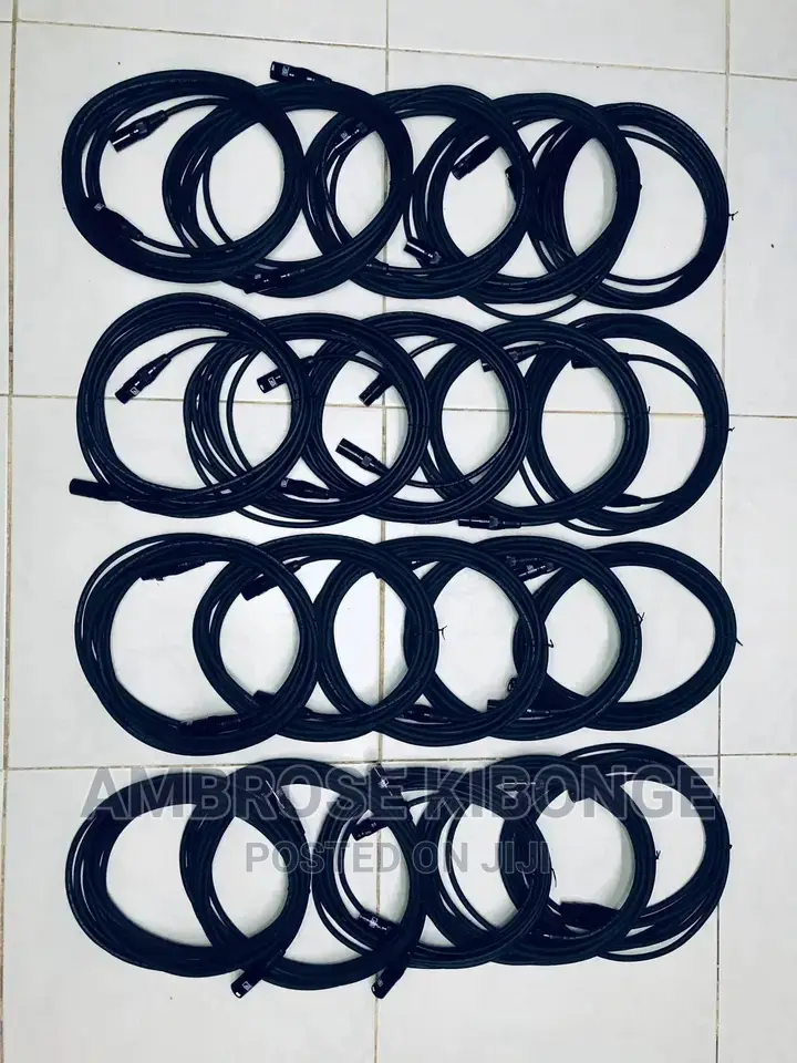 Standard Quality XLR Microphone Cables From 4mitres Plus+