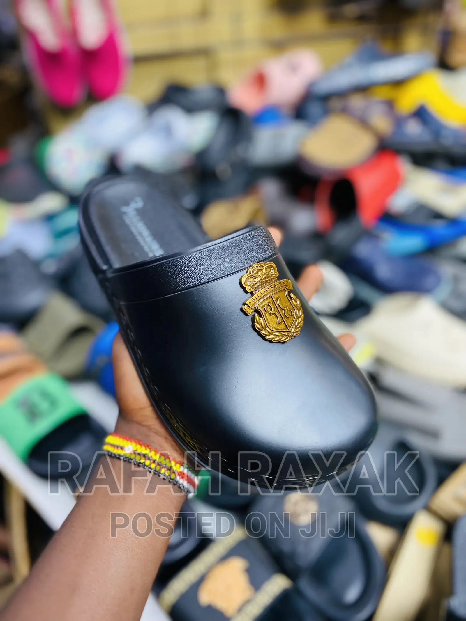 Original Billionaire Rubber Clog Push in Sandals