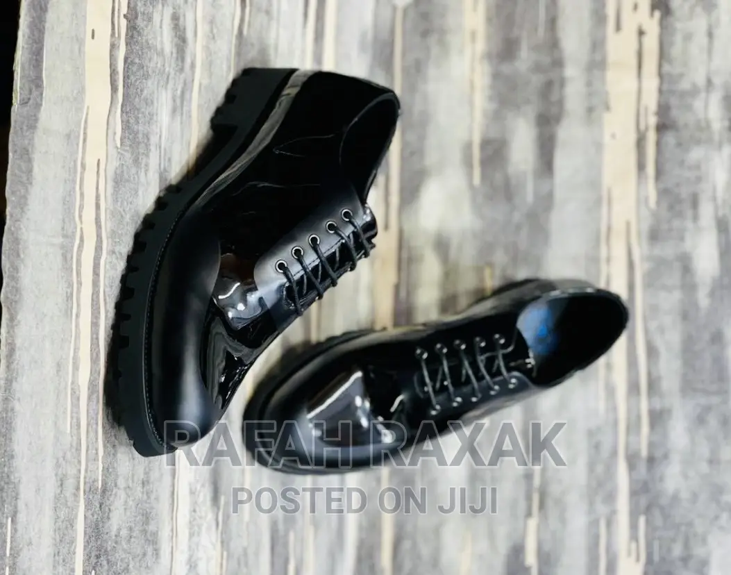 Original Franco Men’S Shinny Leather Gentle Shoes