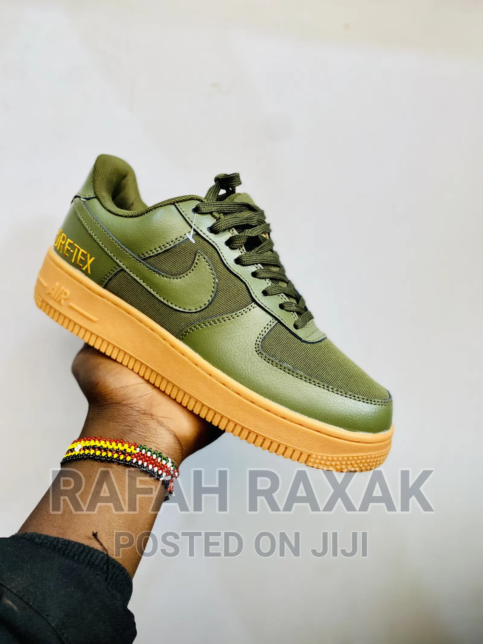 Original Green Nike Airforce Gore-Tex Sneakers