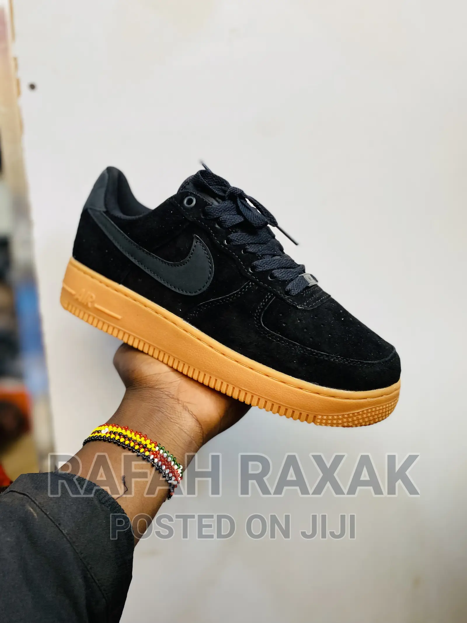 Original Black Suede Nike Airforce Sneaker