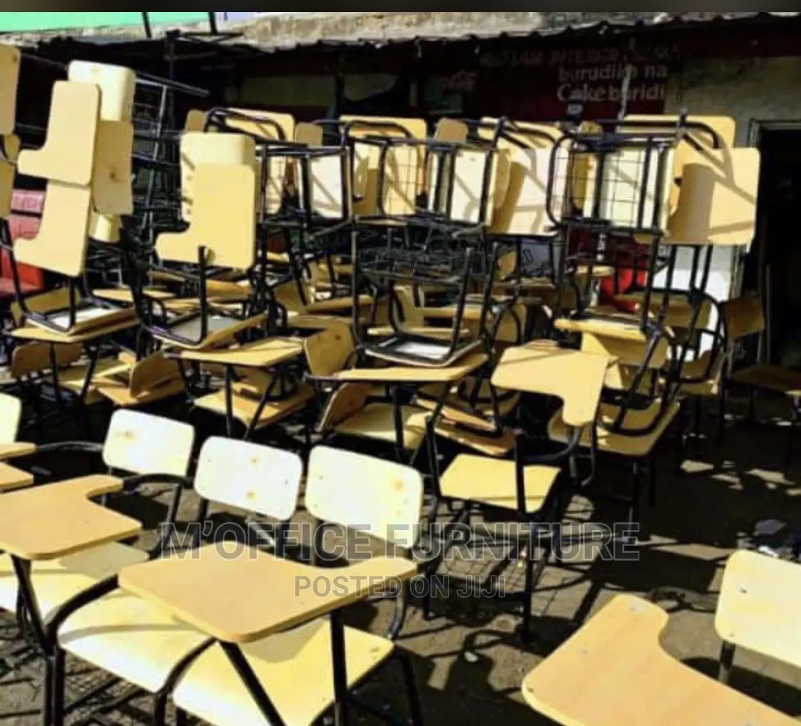 School Chairs With Writing Pads