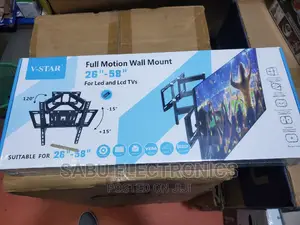 Double Arm Tv Wall Mount Suitable for 26 Inch to 58 Inch