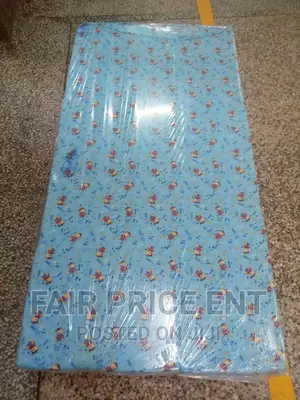 Baby Mattress.4x2x4inches.( Blue)