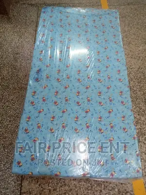 Baby Mattress.4x2x4inches.( Blue)
