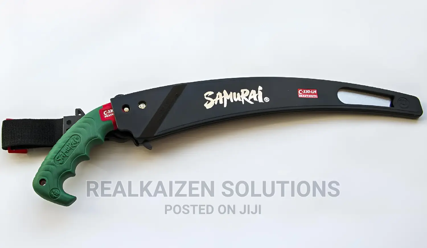 Japan SAMURAI Heavy-Duty 13" Curved Pruning Saw and Scabbard
