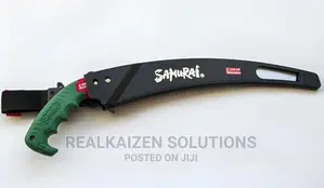Japan SAMURAI Heavy-Duty 13" Curved Pruning Saw and Scabbard