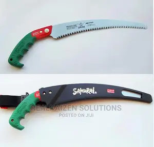Japan SAMURAI Heavy-Duty 13" Curved Pruning Saw and Scabbard